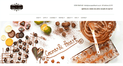 Desktop Screenshot of cocoaandheart.co.uk